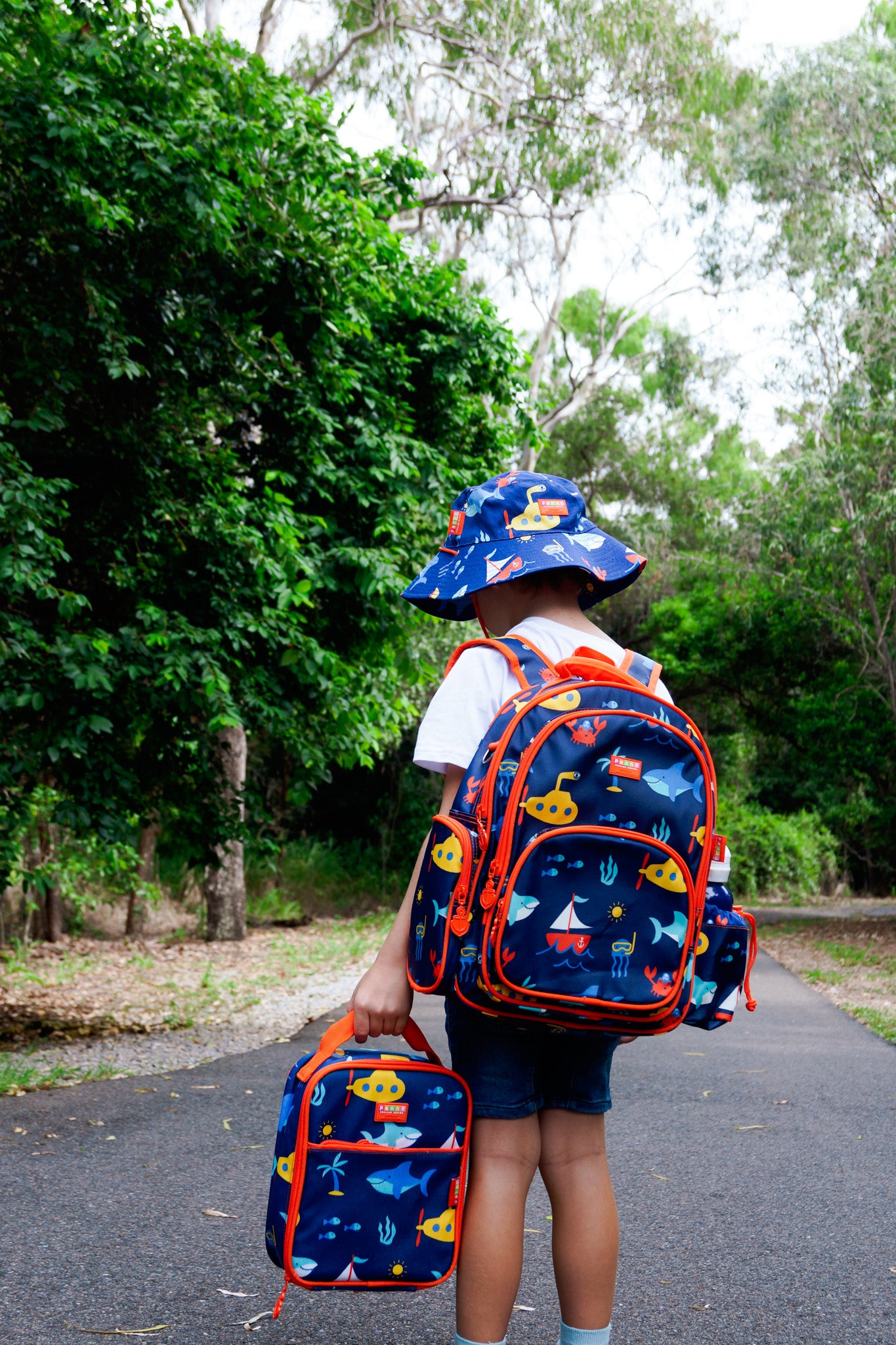 Backpack Large Anchors Away Penny Scallan Design