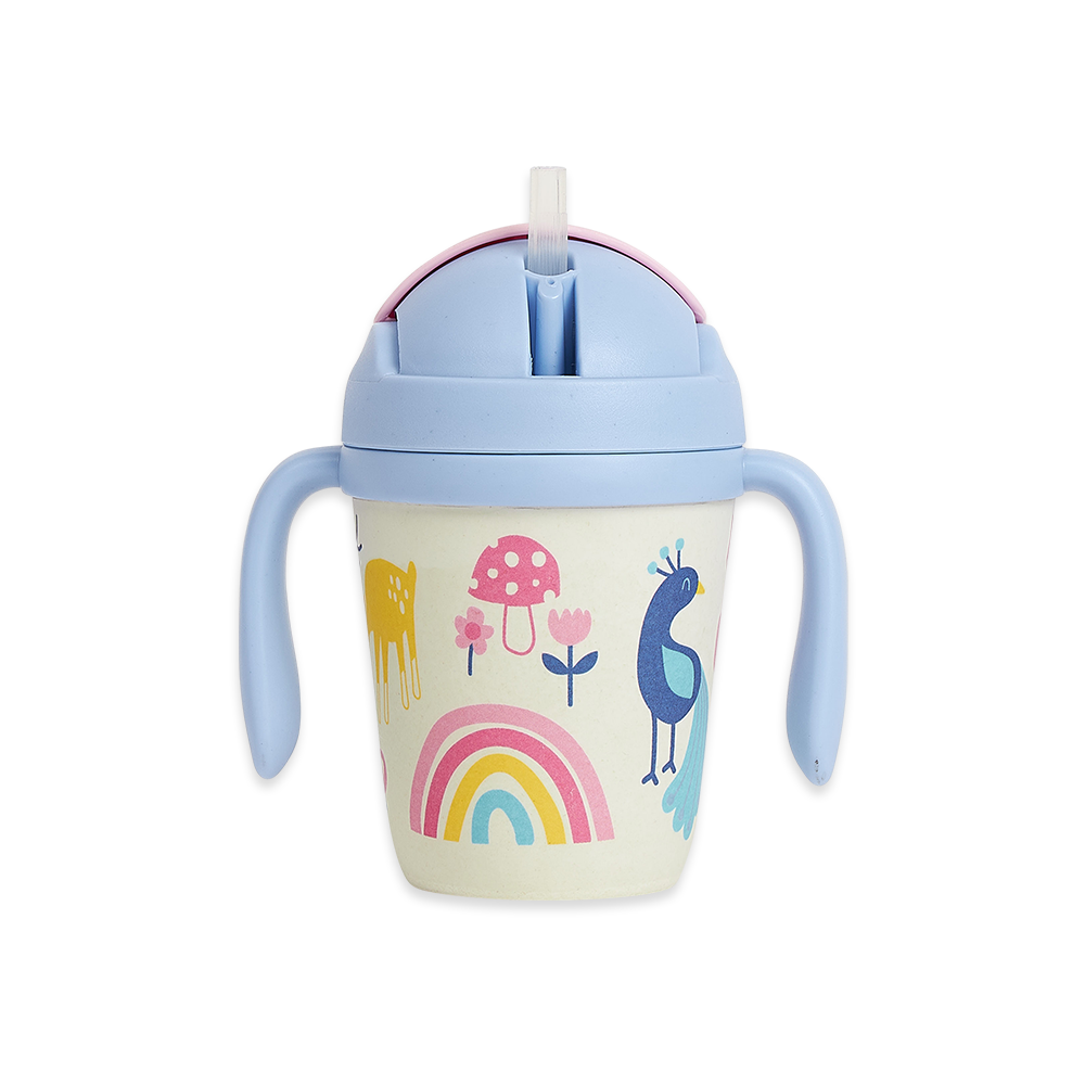 Bamboo Sippy Cup - Rainbow Days